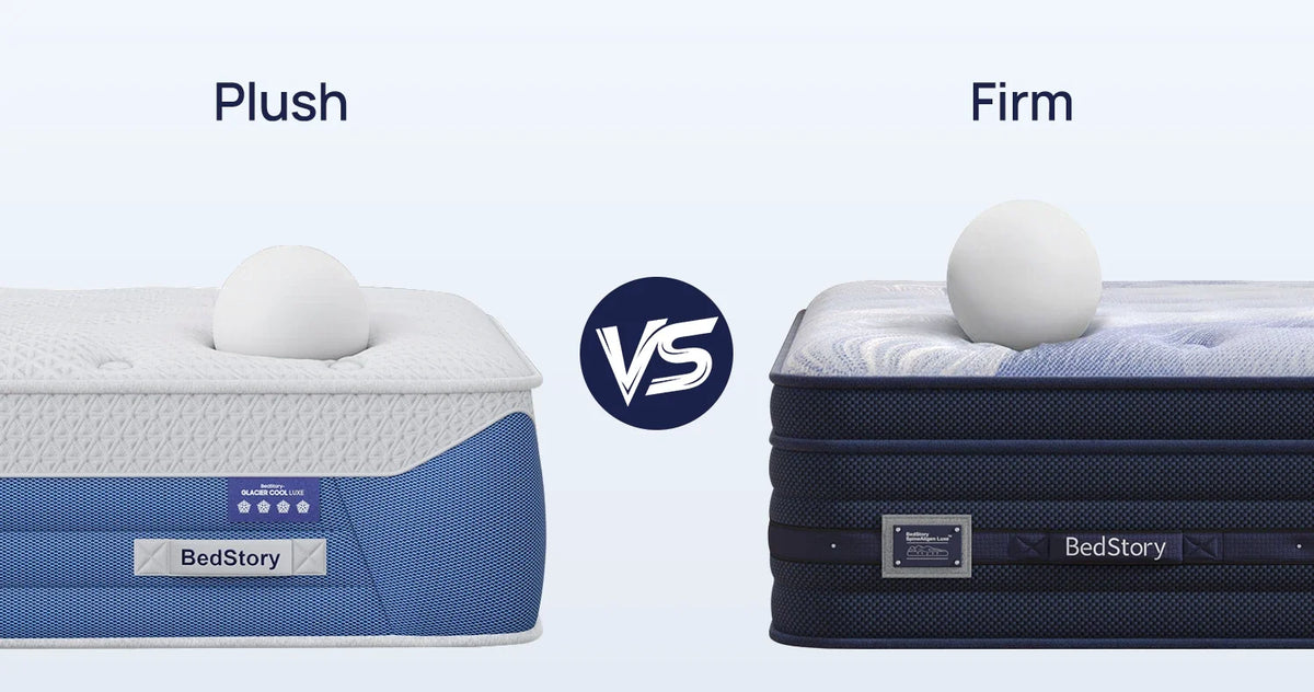 plush mattress vs firm mattress