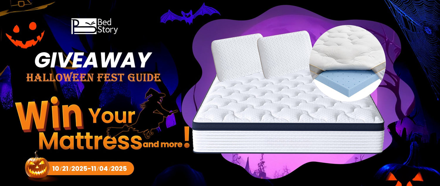 🎃 BedStory Halloween Giveaway: Cozy Nights, Spooky Vibes & Sweet Dreams