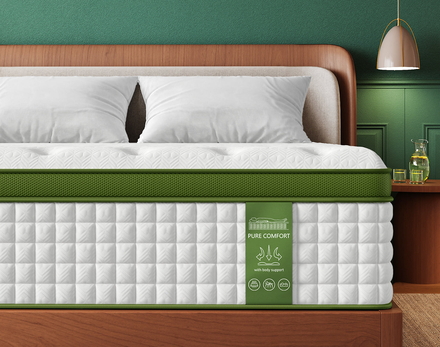 Green Hybrid Mattress