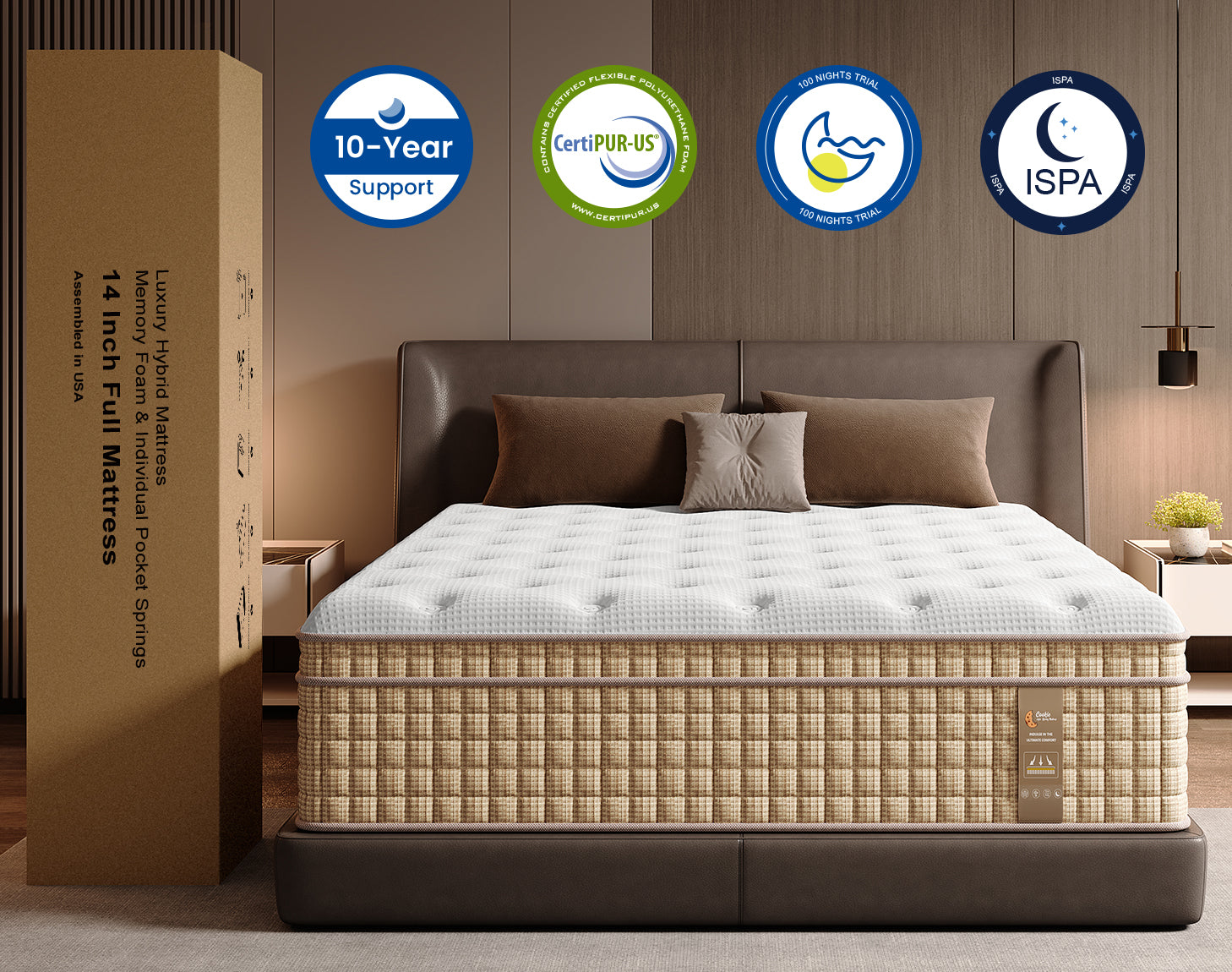 Cookie Hybrid Mattress