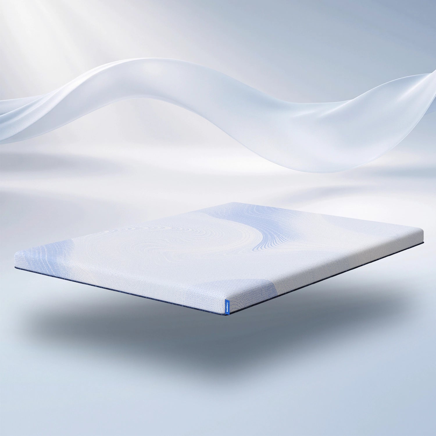BEDSTORY SPINEALIGN memory foam mattress topper designed for firm support and spinal alignment