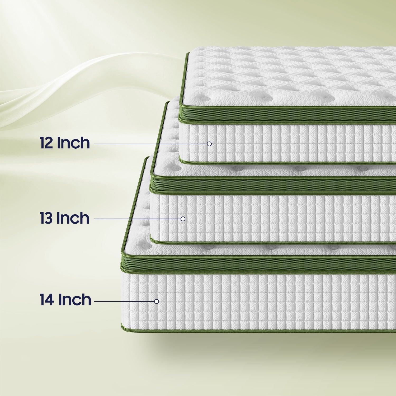 Green Hybrid Mattress