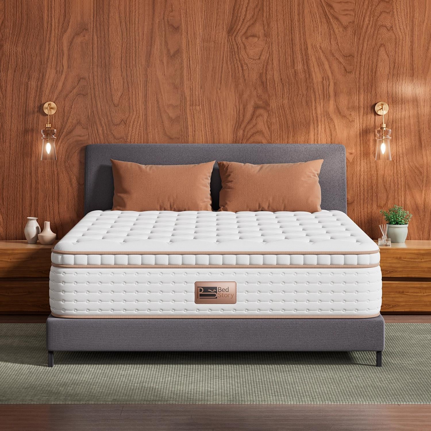 BedStory Platin Hybrid Mattress | Balanced Support & Comfort