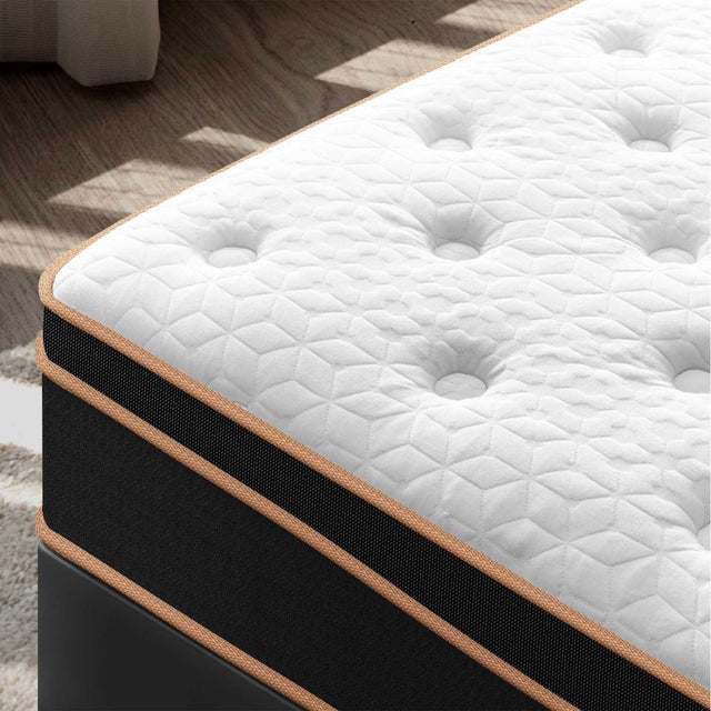 BedStory® 12 Inch Cool Gel Memory Foam Hybrid Mattress | Medium Firmness