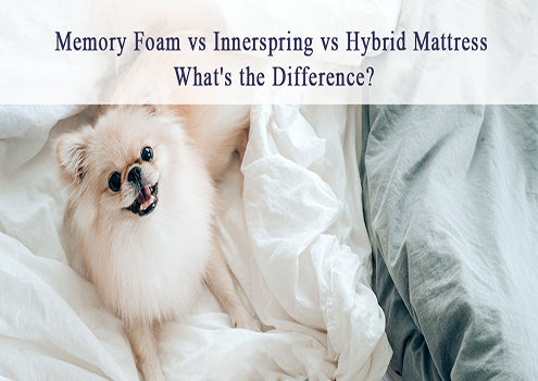 Memory Foam vs Innerspring vs Hybrid Mattress: What's the Difference?