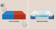 Active Cooling vs Passive Cooling: Which Mattress is Right for You?