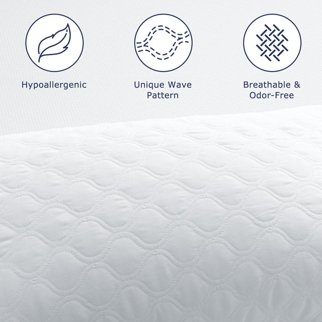 BedStory 2 Pack Breathable & Durable Polyester Pillow for Better Sleep