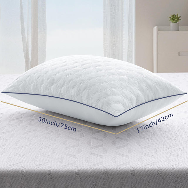 BedStory 2 Pack Breathable & Durable Polyester Pillow for Better Sleep