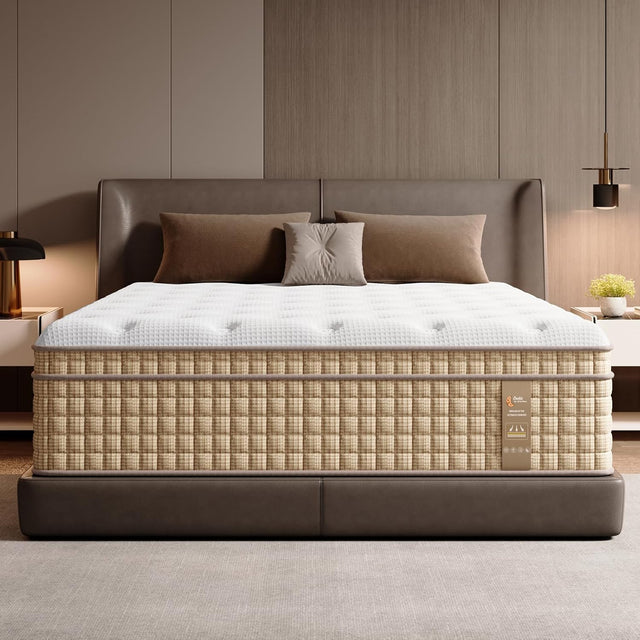 BedStory 12-14 Inch Gel Memory and Pocket Springs Mattress