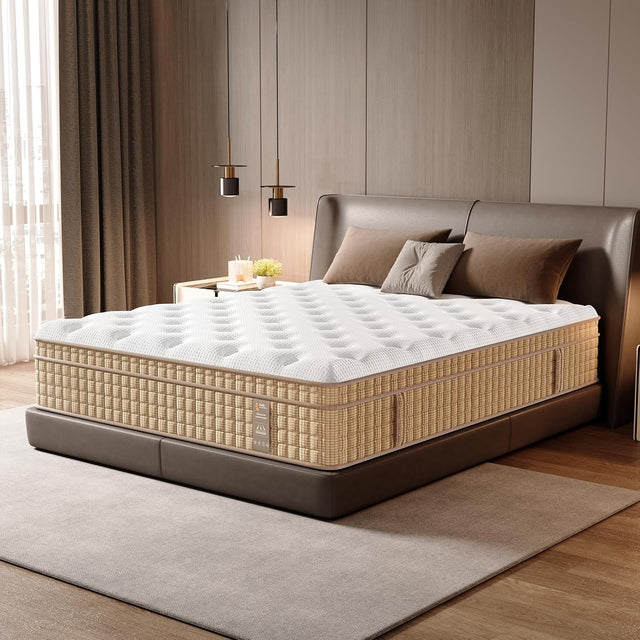 BedStory 12-14 Inch Gel Memory and Pocket Springs Mattress