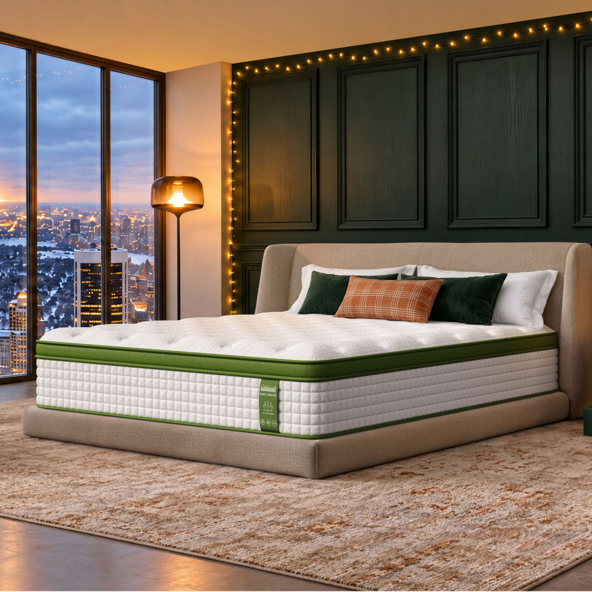 Green Hybrid Mattress