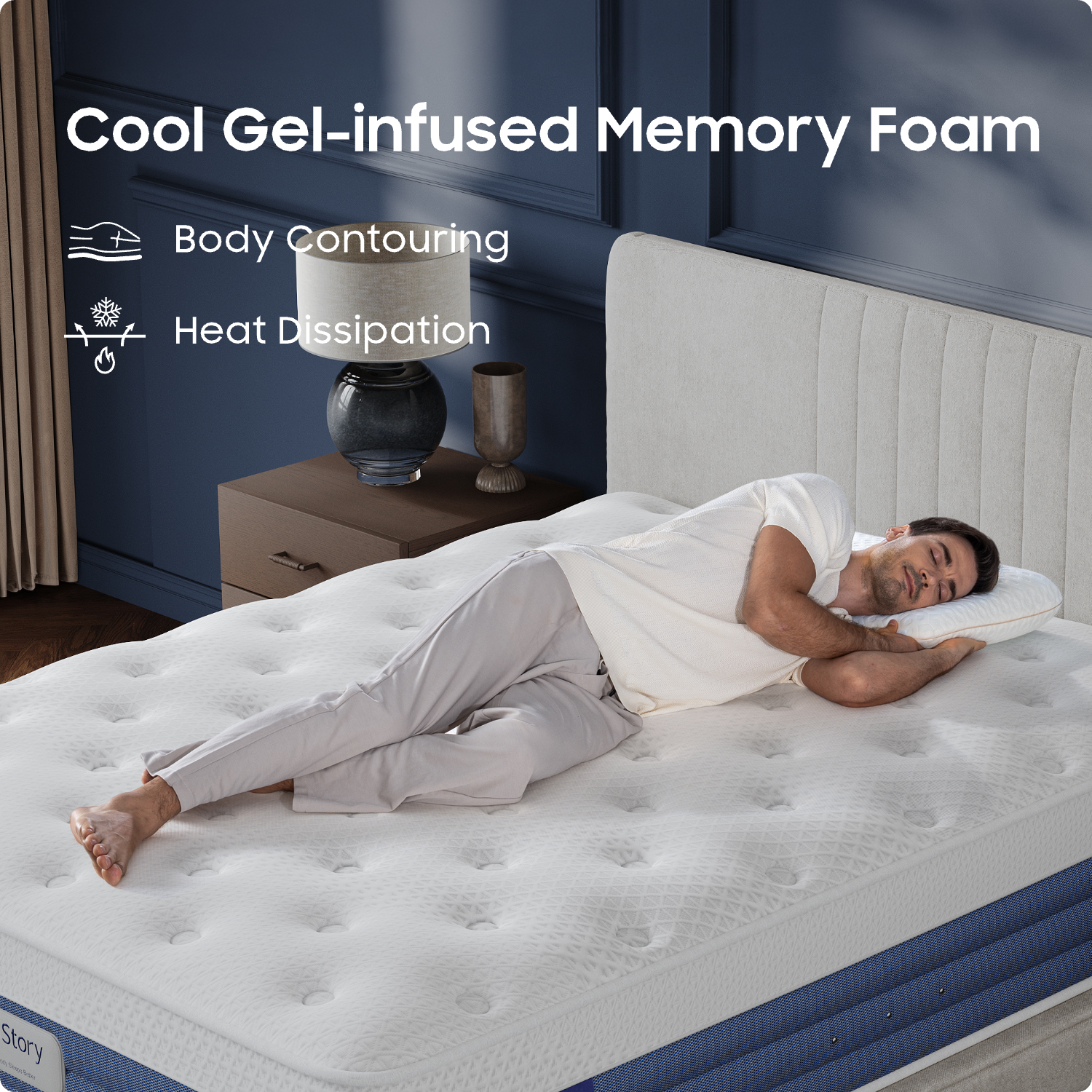 Cool Gel-infused Memory Foam Mattress