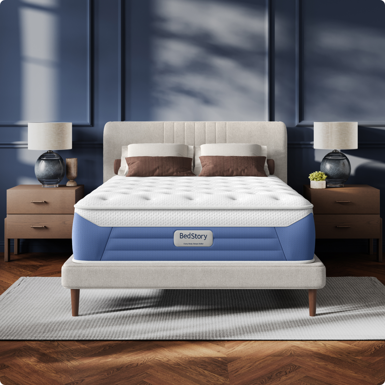 BedStory 13" COOLING COLLECTION PRO Plush Hybrid Mattress