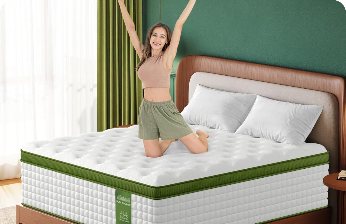 Green Medium Firm Mattress