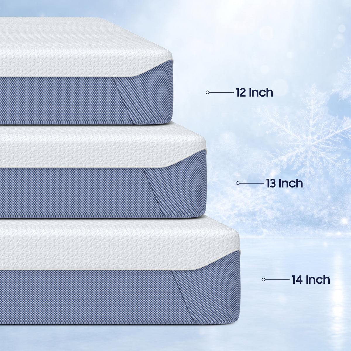 COOLING COLLECTION Memory Foam Mattress