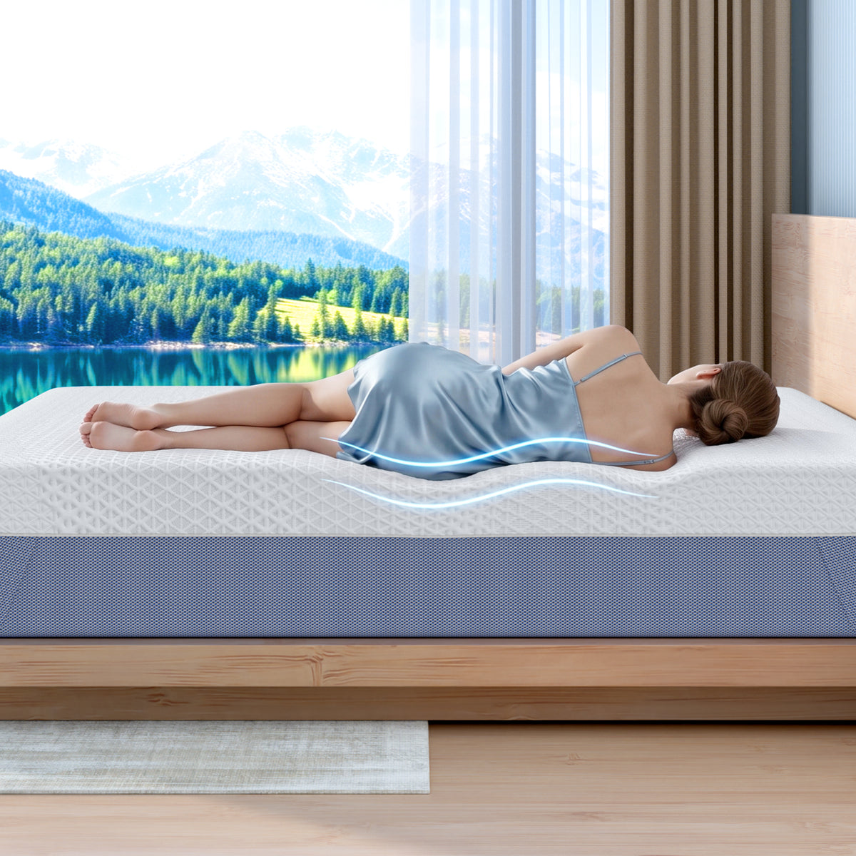 COOLING COLLECTION Memory Foam Mattress