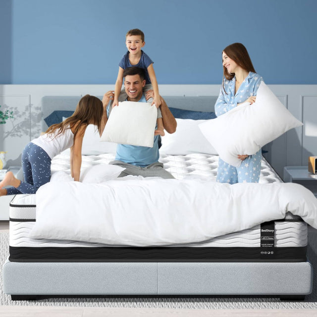 BedStory® 12 Inch Memory Foam Hybrid Mattress